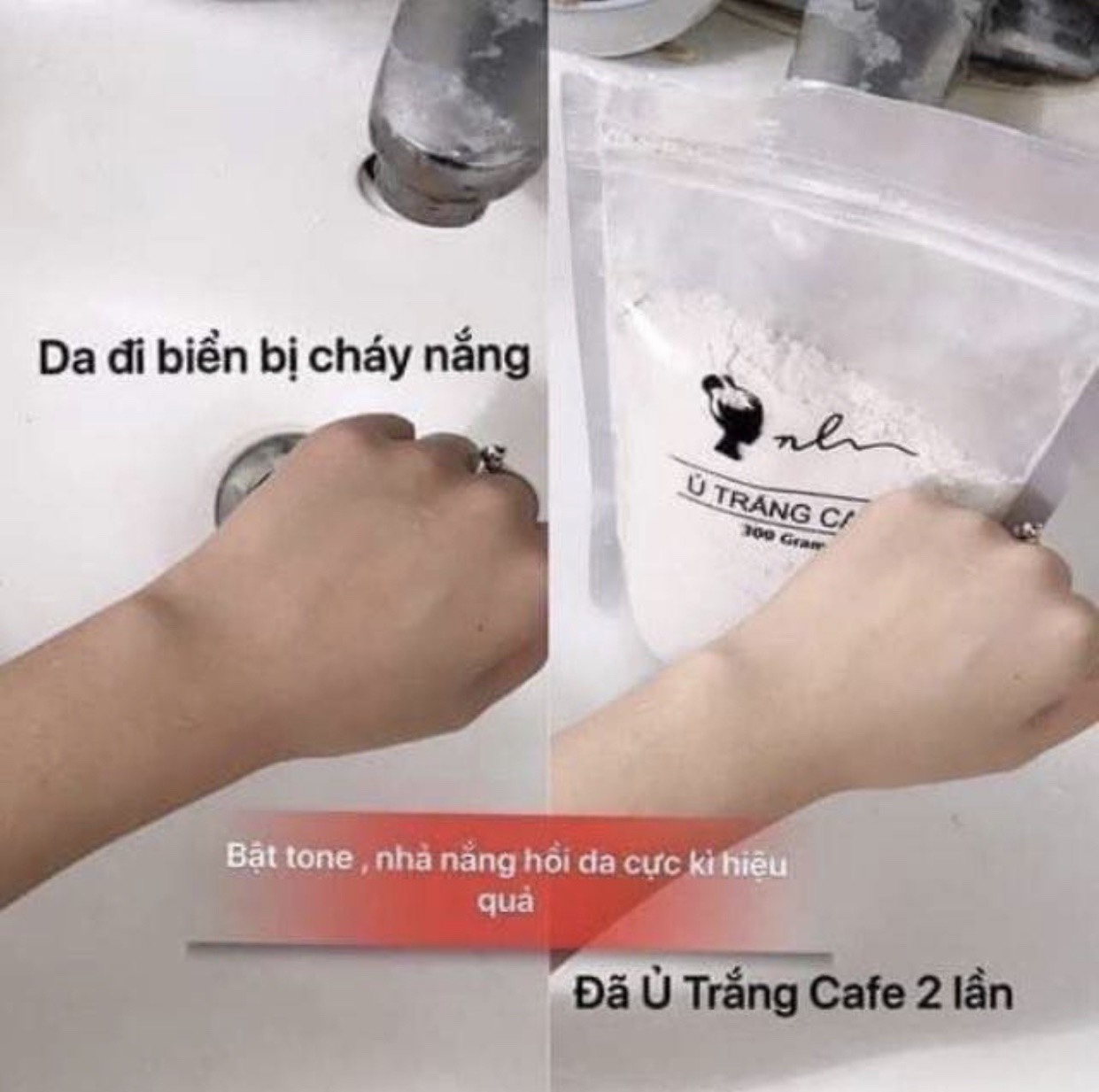 Ủ TRẮNG CÀ PHÊ CHÍNH HÃNG BAO CHECK MÃ VẠCH