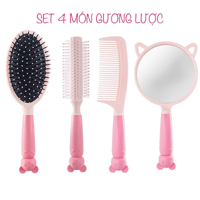 Set Gương Lược 4 Món.....