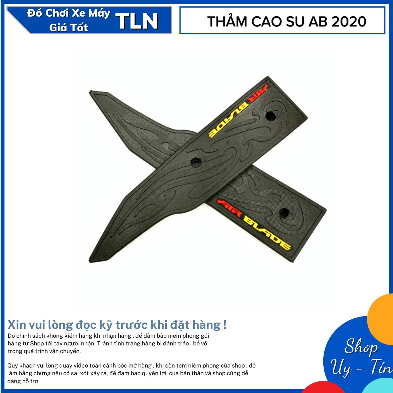 Lót chân cao su cho airblade 2020