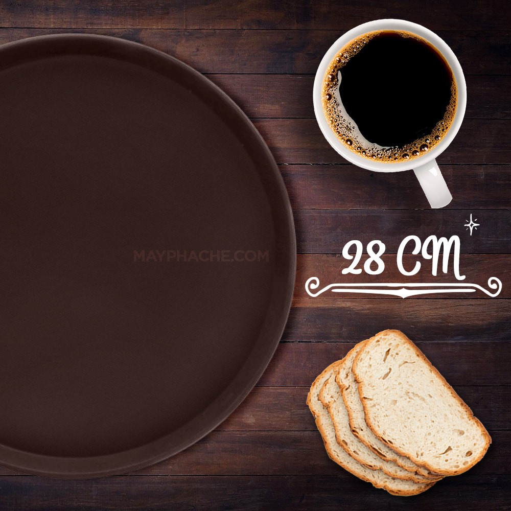 Khay Bê Đồ Chống Trơn Tròn Các Cỡ