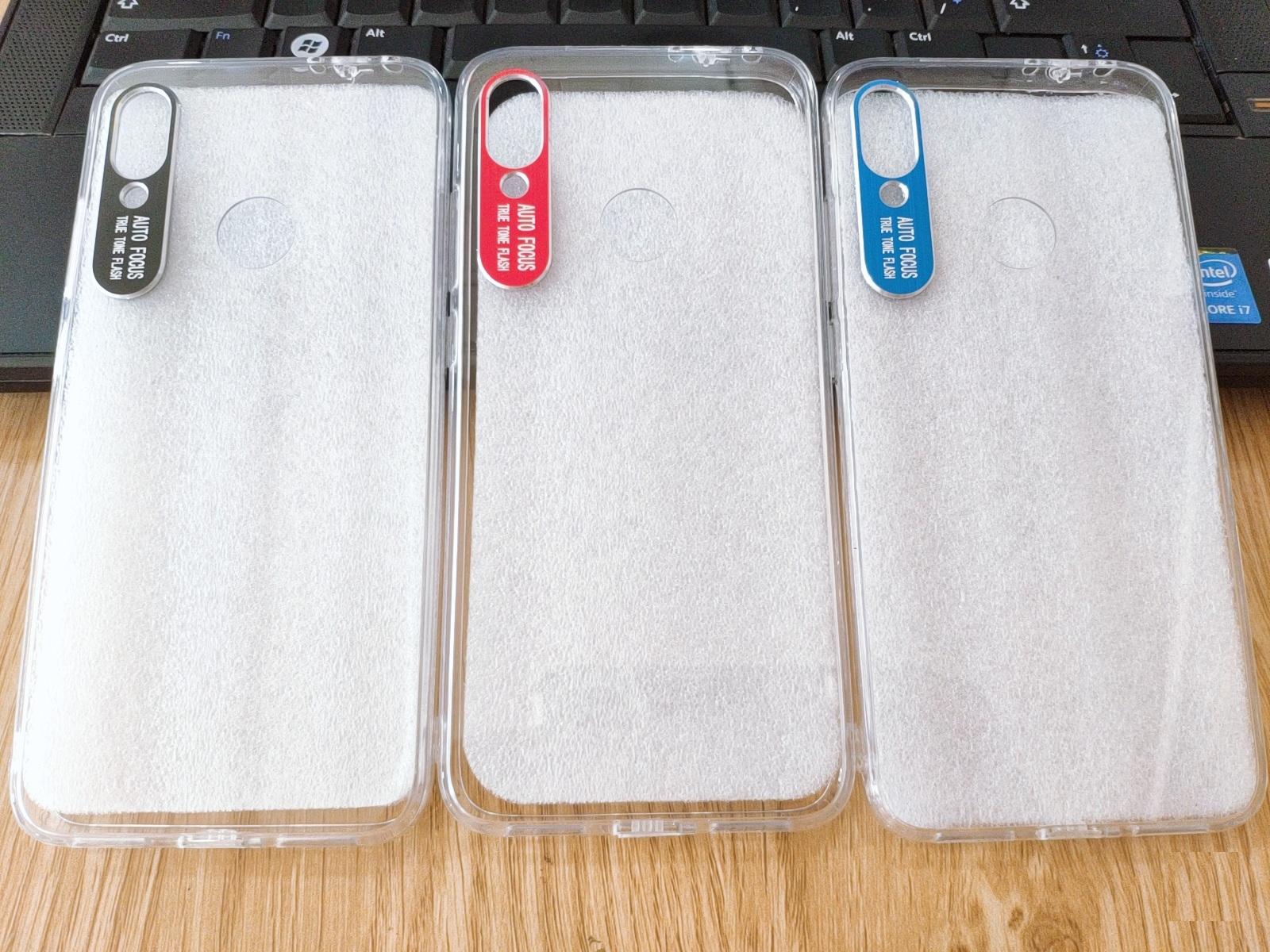 Ốp lưng Xiaomi Redmi Note 7 / Note 7 Pro - Ốp trong suốt lưng nhựa cứng viền mềm - Ốp bảo vệ Camera
