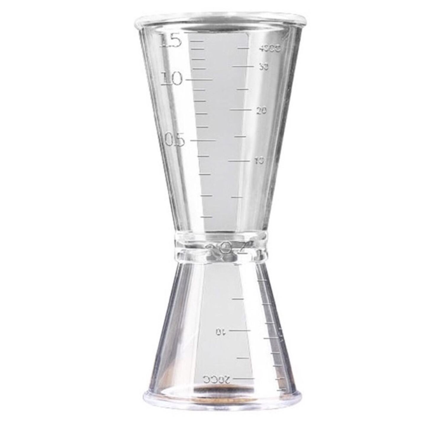 Cốc đo lường Jigger 2 đầu ly đong pha chế cốc đong pha cocktail hai đầu lớn nhỏ có vạch đo dung tích