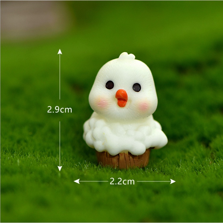 The duckling model study, do painting, eat the rice to help you to decorate miniatures, teaching children, DIY