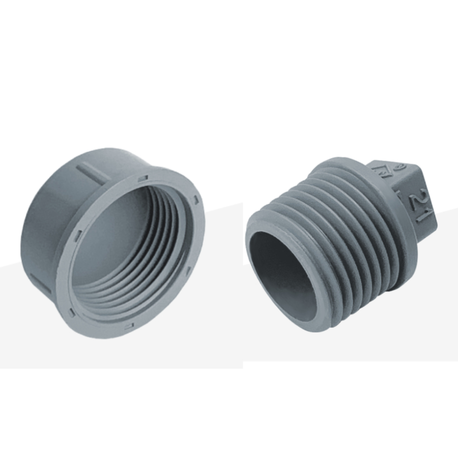 Bít Ren Ngoài, Bít Ren Trong phi 21, phi 27, phi 34 ống nước uPVC Siêu Thành