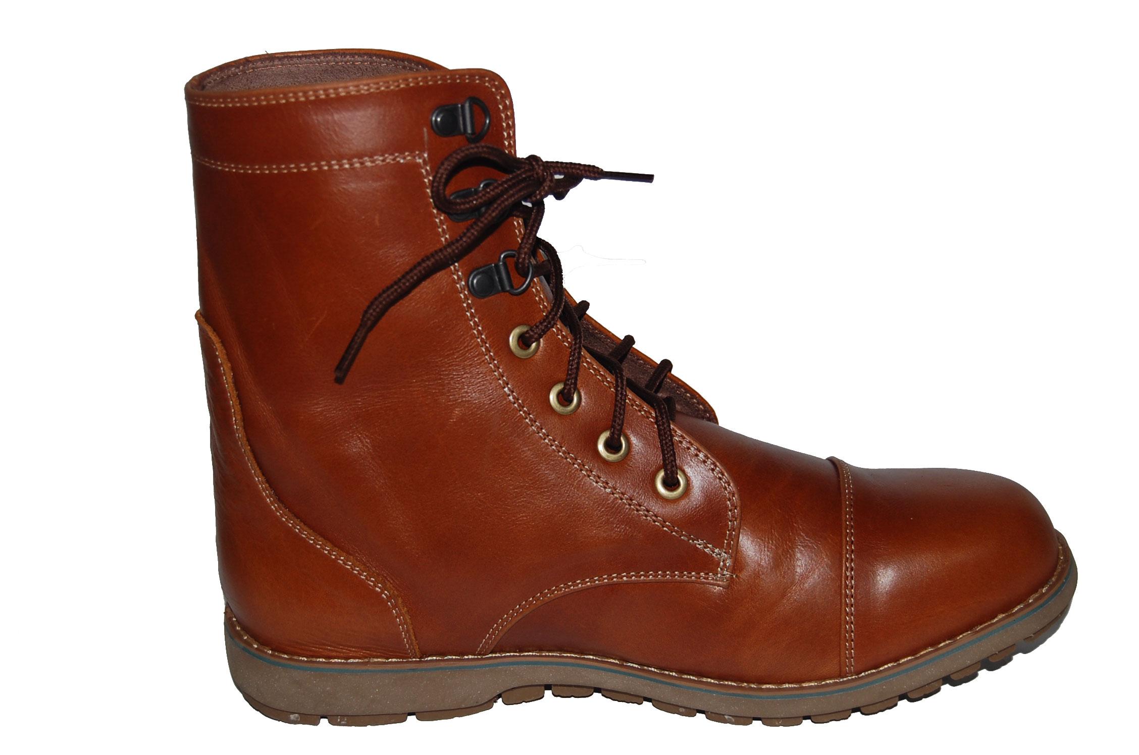[HCM]Giày boot nam da bò thật. Bảo hành 12 tháng.MS: B130