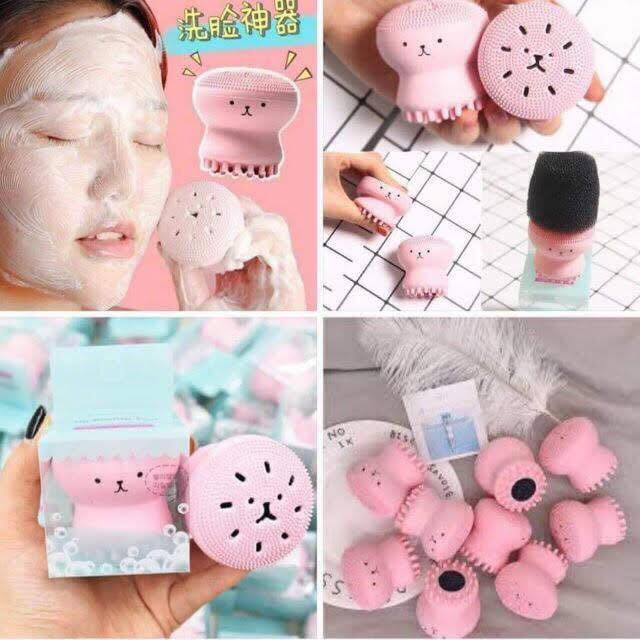 [HCM]Cọ rửa mặt bạch tuột ( giao ngẫu nhiên màu )