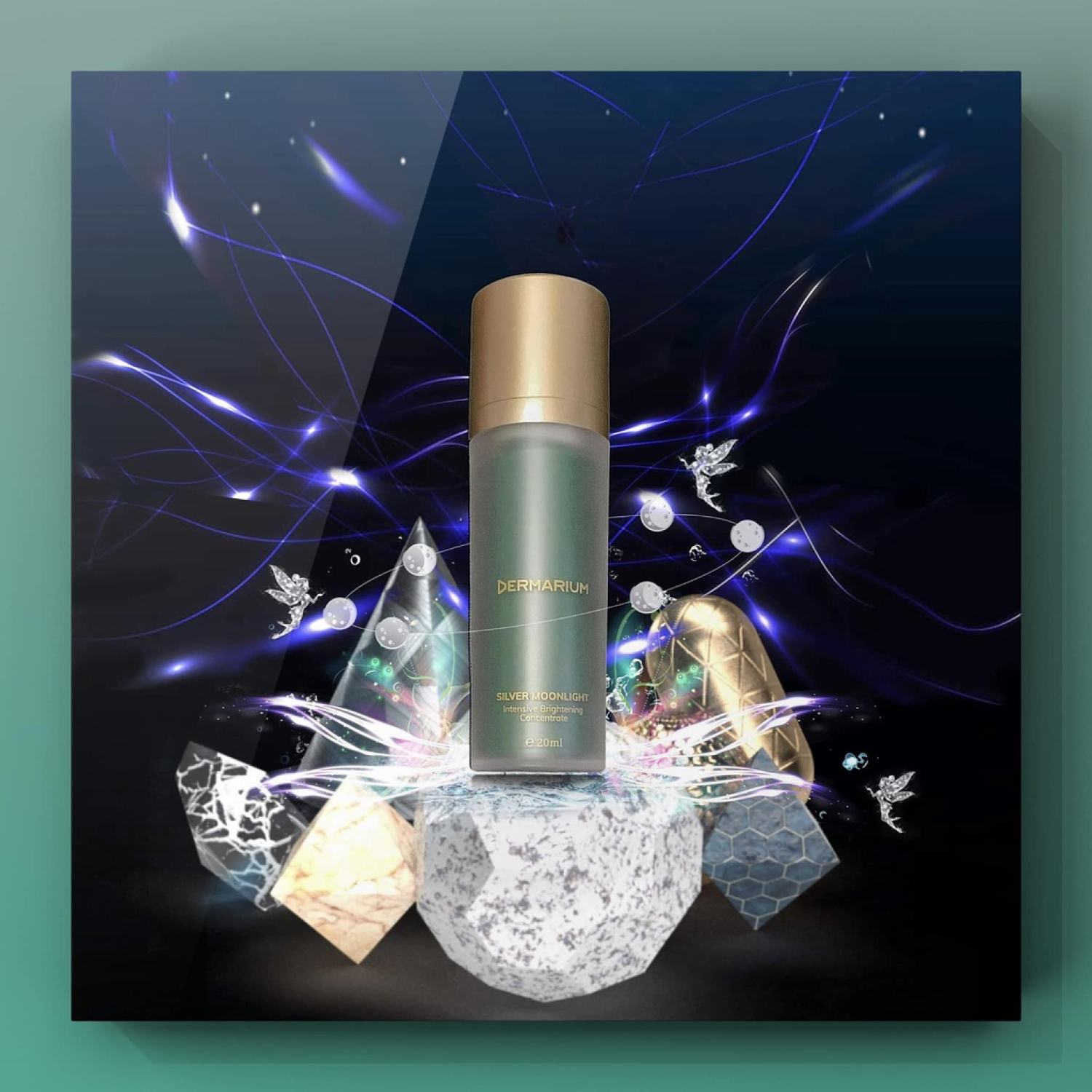 Serum (Tinh Chất) Sáng Và Đều Màu Da Dermarium Silver Moonlight 20ml