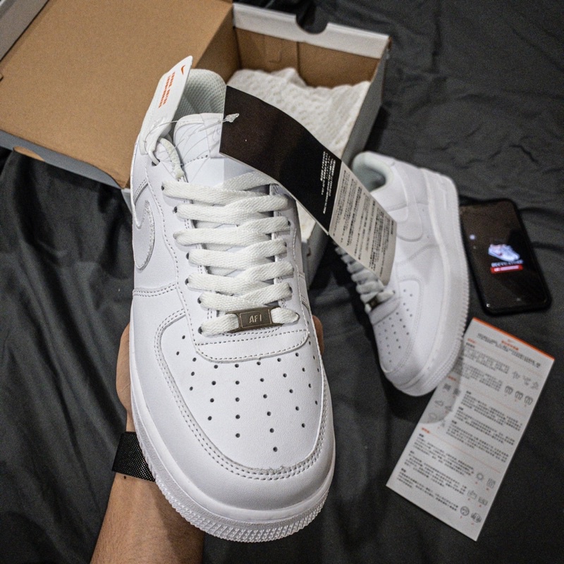 GIÀY AF1 WHITE LAI AU [ FULL BOX + FREE SHIP ]