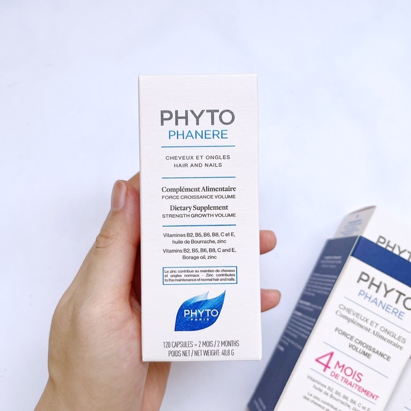Hỗ trợ mọc tóc Phyto Phytophanere Hair & Nails