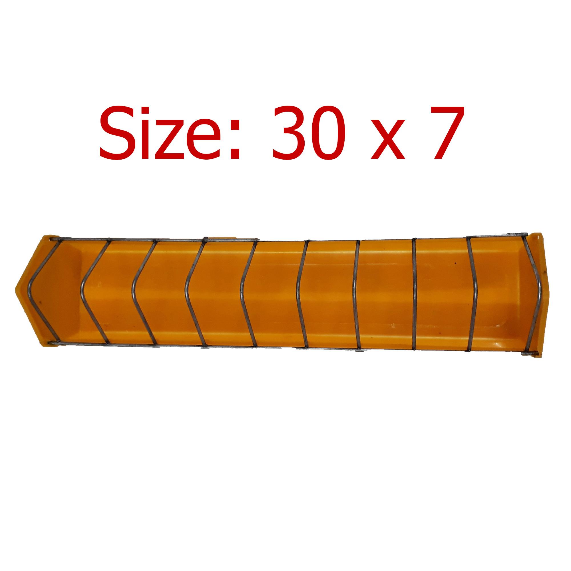 Combo 3 Máng Thức Ăn Gà (Nhỏ) - Đồ Đựng Thức Ăn Cho Gia Cầm