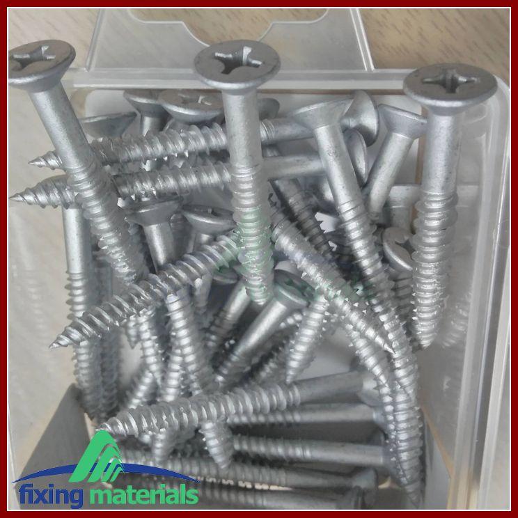 [HCM]Combo hộp vít bê tông đầu bằng Unika M5x45 kèm mũi khoan (Không cần dùng tắc kê nhựa)