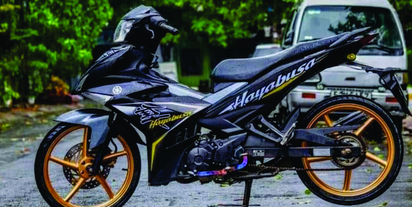 Tem trùm exciter 150 đen vàng,team decal ex 150 hayabusa