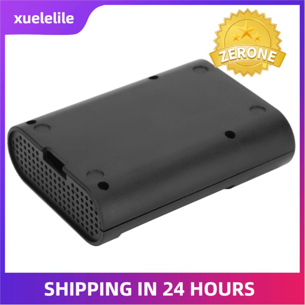 ABS Microcomputer Box, Protective Enclosure Good Ventilation Scratch Resistant for Raspberry Pi 4 Model B
