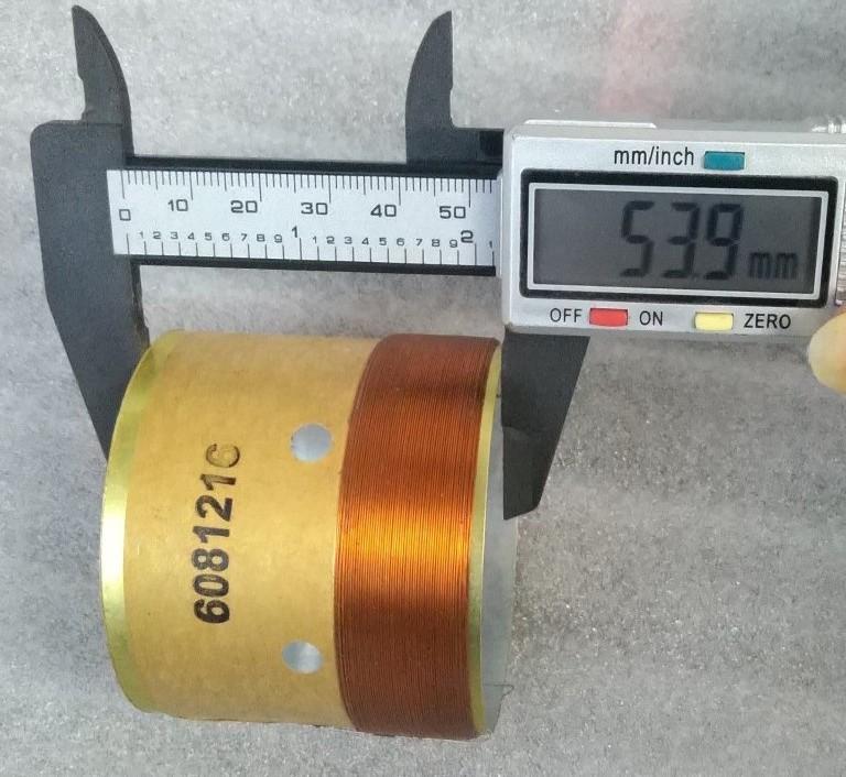 Coil 60.8 4 lớp - 1 cái côn loa bass