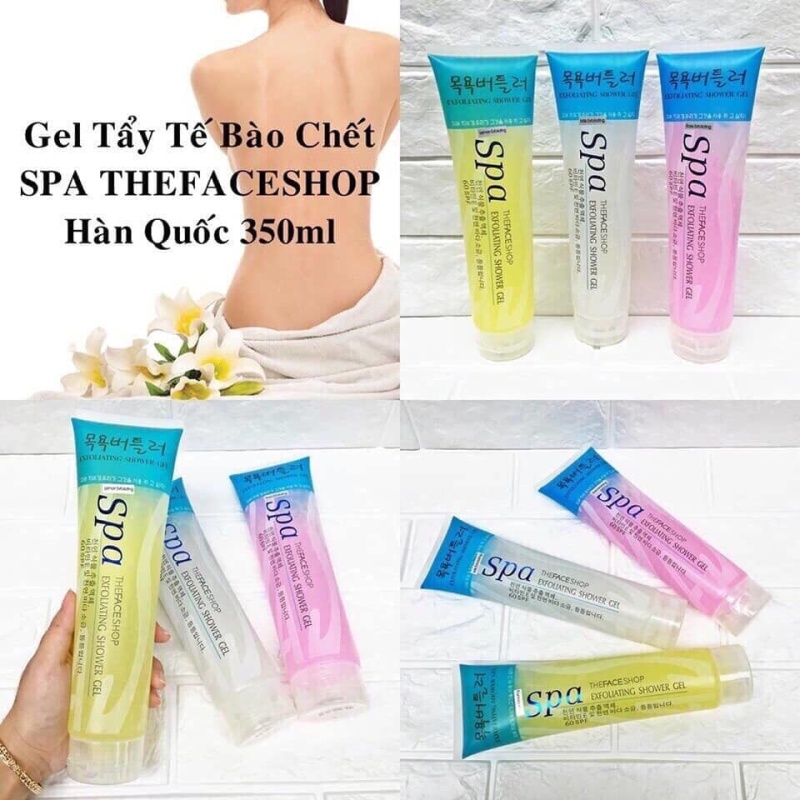 Tẩy tế bào chết toàn thân Spa 350ml
