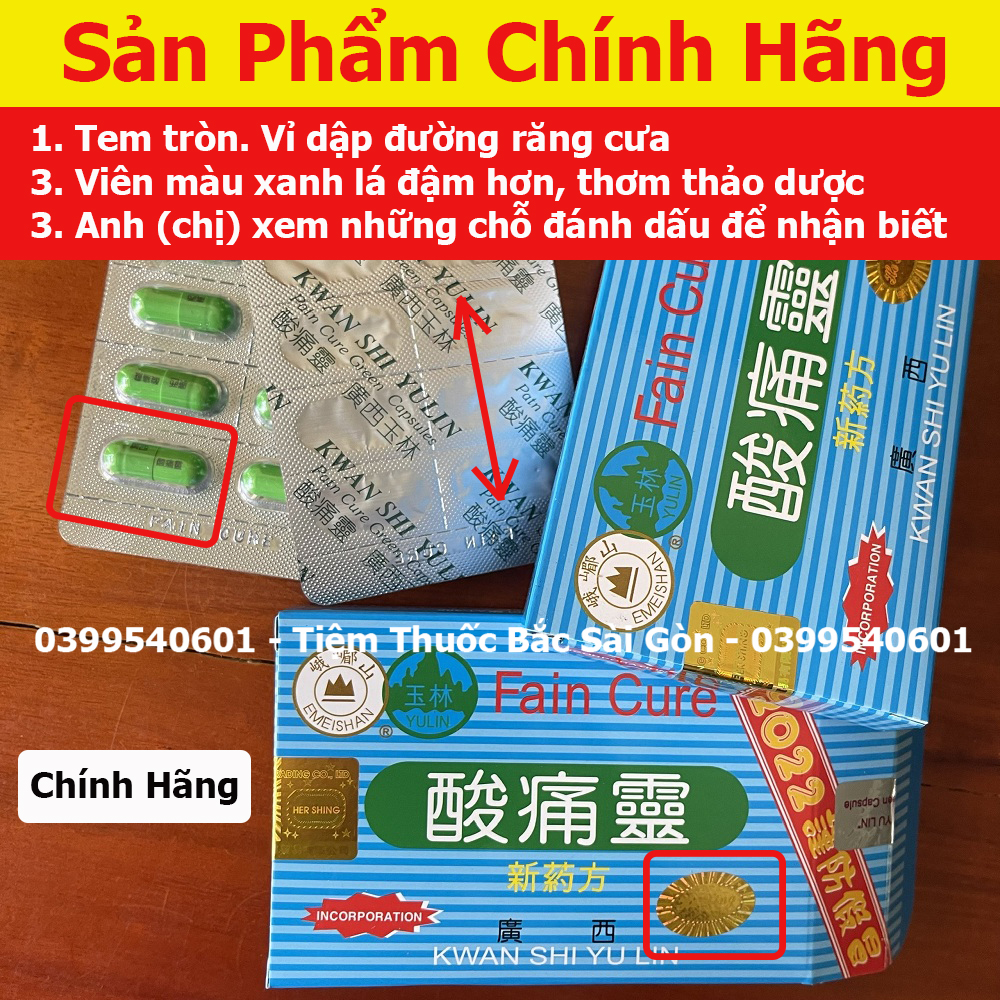 Toan Thống Linh Hộp 20 viên - Fain Cure