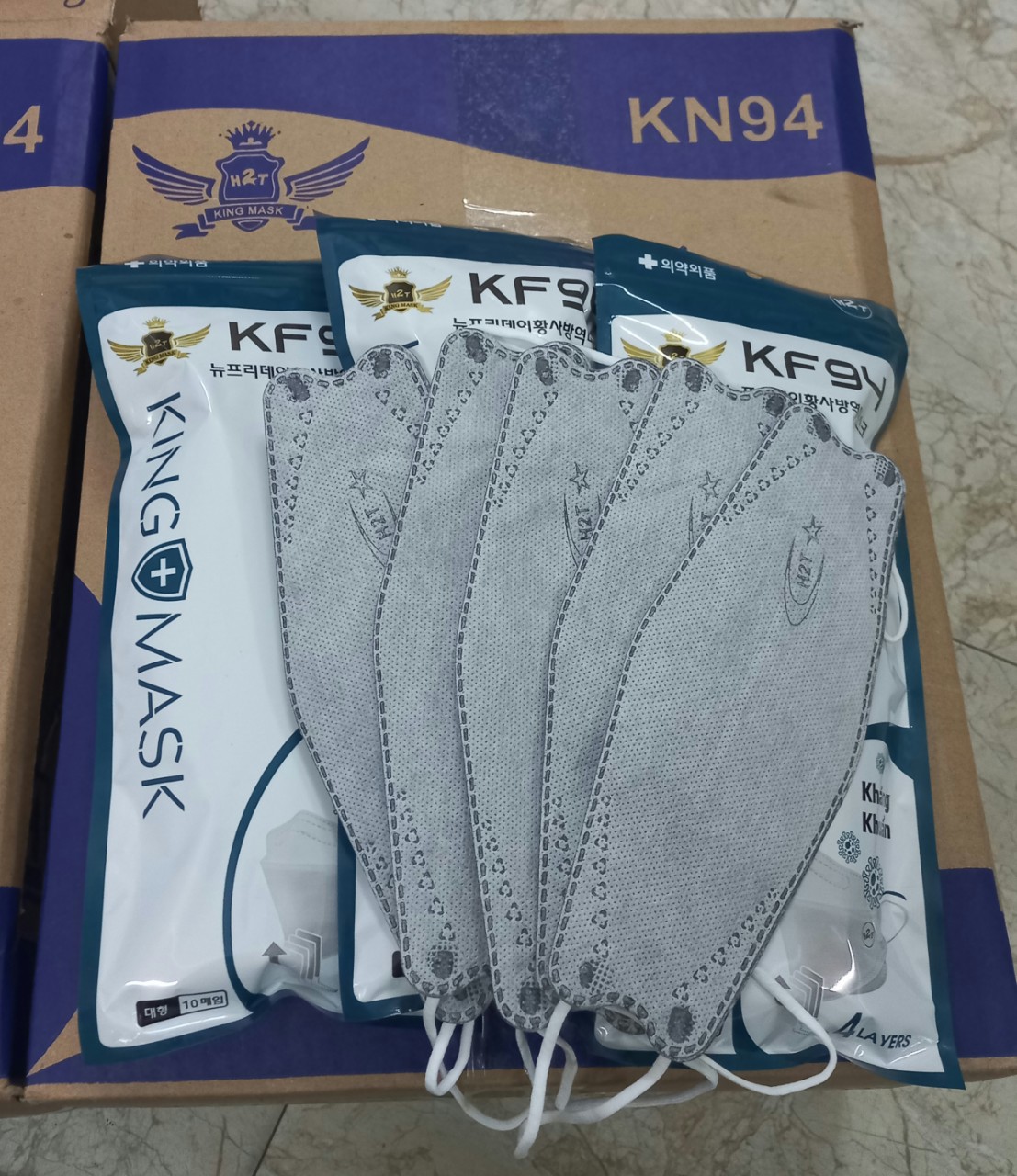 Khẩu trang 4D KF94 ( gói 10c)