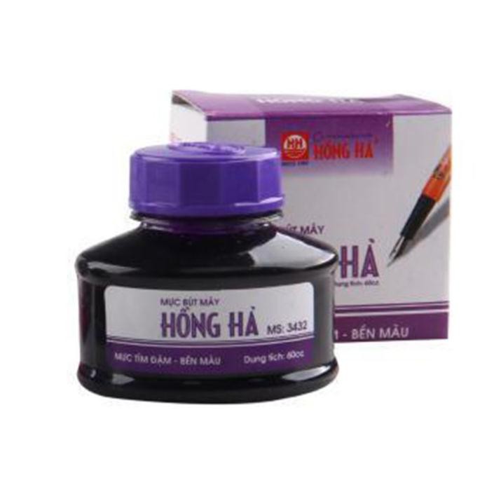 Mực bút máy hồng hà, mực hồng hà