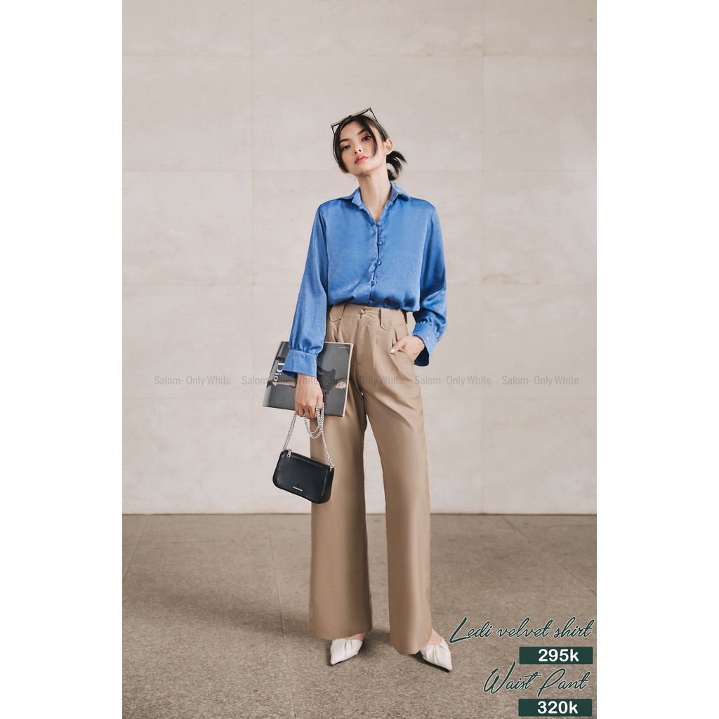 Quần Ống Suông_ Waist Pants