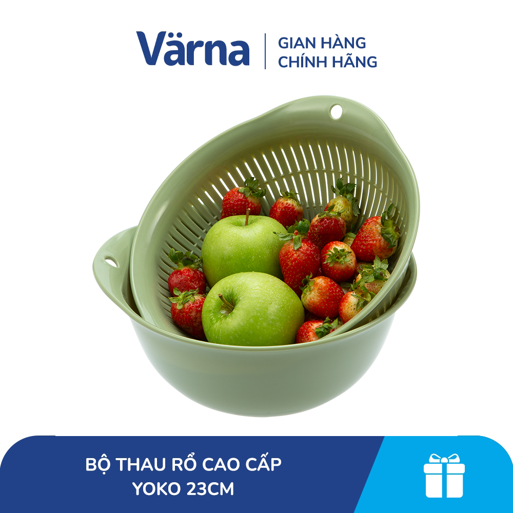 [ GIFT ] BỘ THAU RỔ CAO CẤP YOKO 23cm
