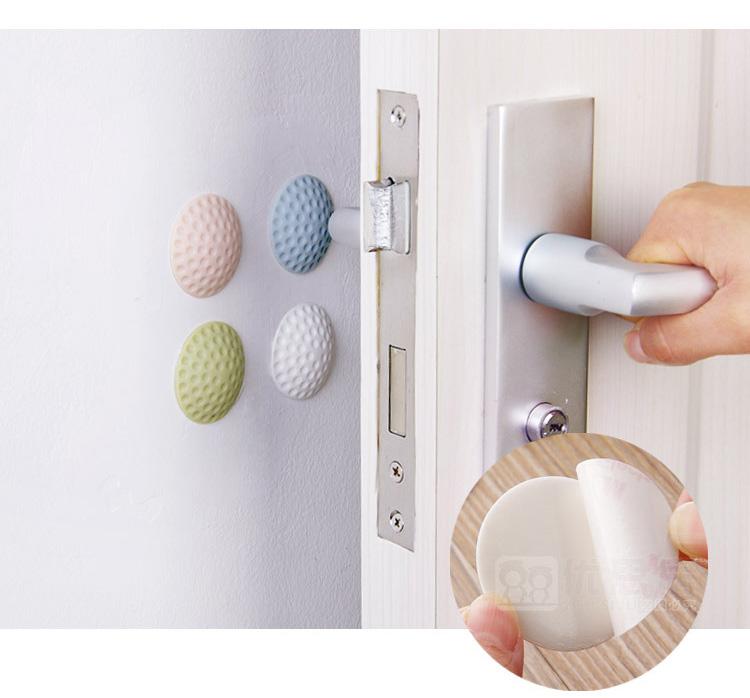 Bộ 4 Miếng Đệm Giảm Chấn Cửa Ra Vào Chống Va Đập Bằng Cao Su SOLANO HGOC Giảm Ồn Cho Giấc Ngủ Của Bé