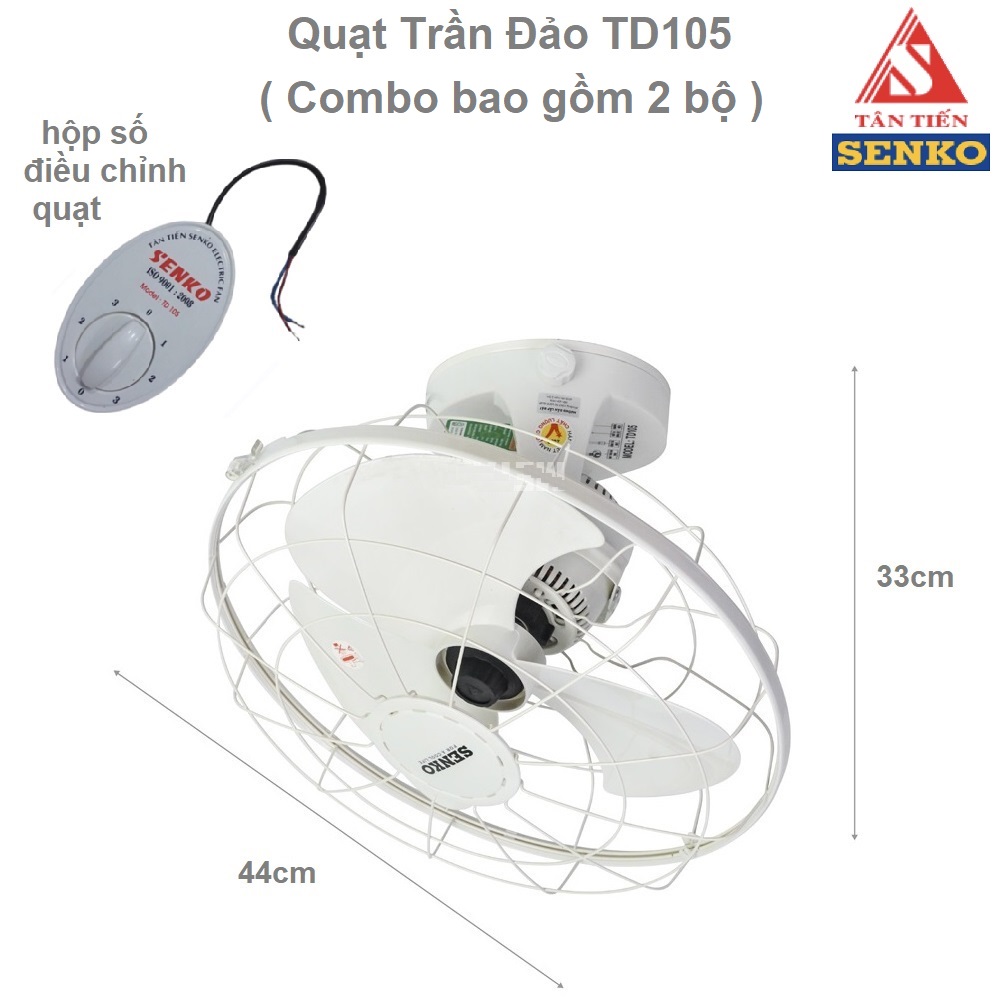 Ceiling Fans Senko model TD105 47w