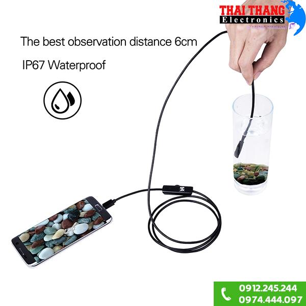 Camera nội soi cắm điện thoại Android 2m AC2702