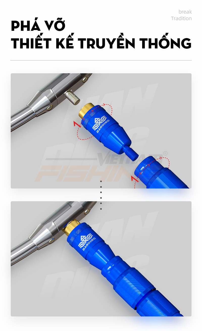 Nối Vợt Tốc Độ Handing - Dụng Cụ Câu Đài