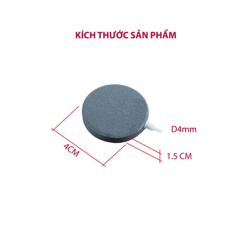 [Hoàn Tiền 10%] Sủi đĩa oxy siêu mịn 4cm