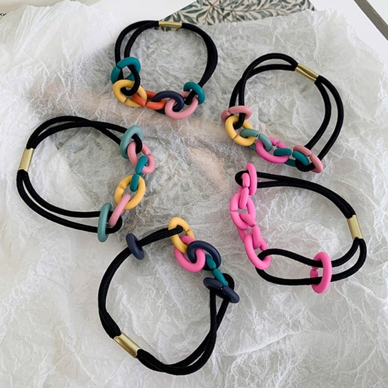 CỘT TÓC XÍCH MÀU PHONG CÁCH HÀN - CỘT CHÙM PHA LÊ