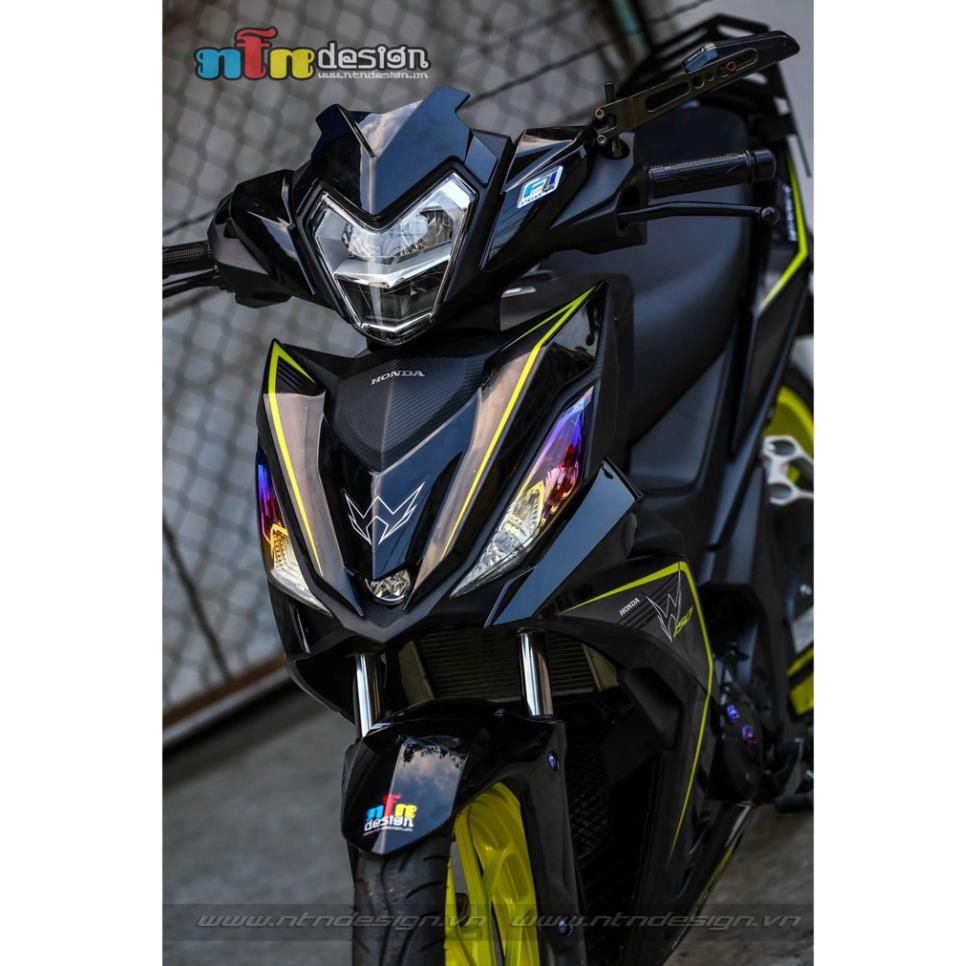 [  ] Tem Rời Dán Xe Winner V1 Mẫu Xanh Xám