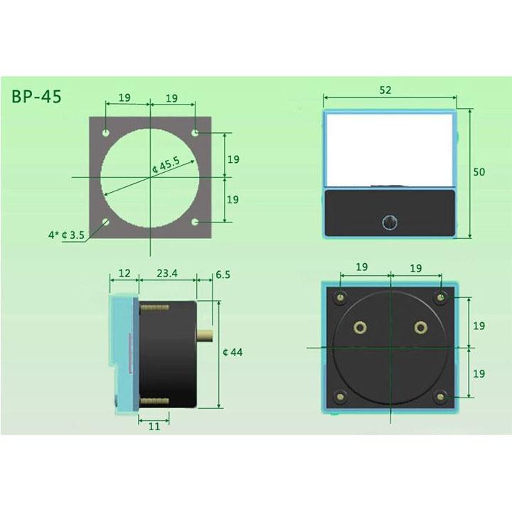 Đồng Hồ Đo Dòng Điện Ample 30A 52x50mm