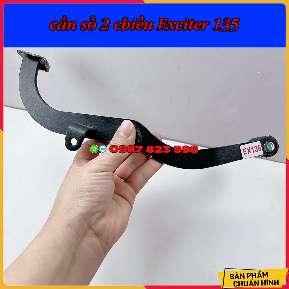 Cần Số 2 Chiều Exciter 135 , Exciter 150, Winner V1 ( Đen Sơn Tĩnh Điện)