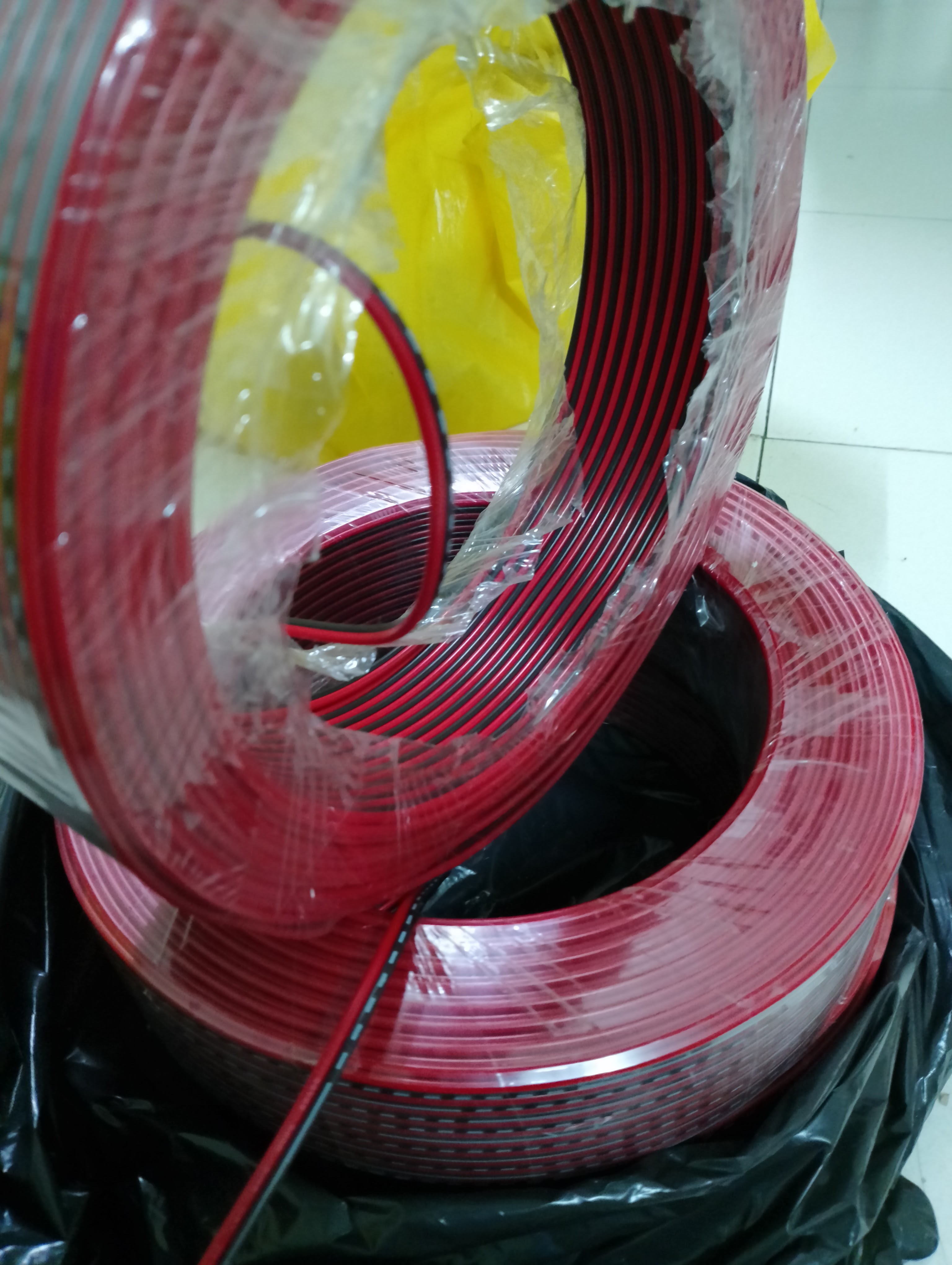 Dây điện đôi đỏ đen lõi đồng mềm