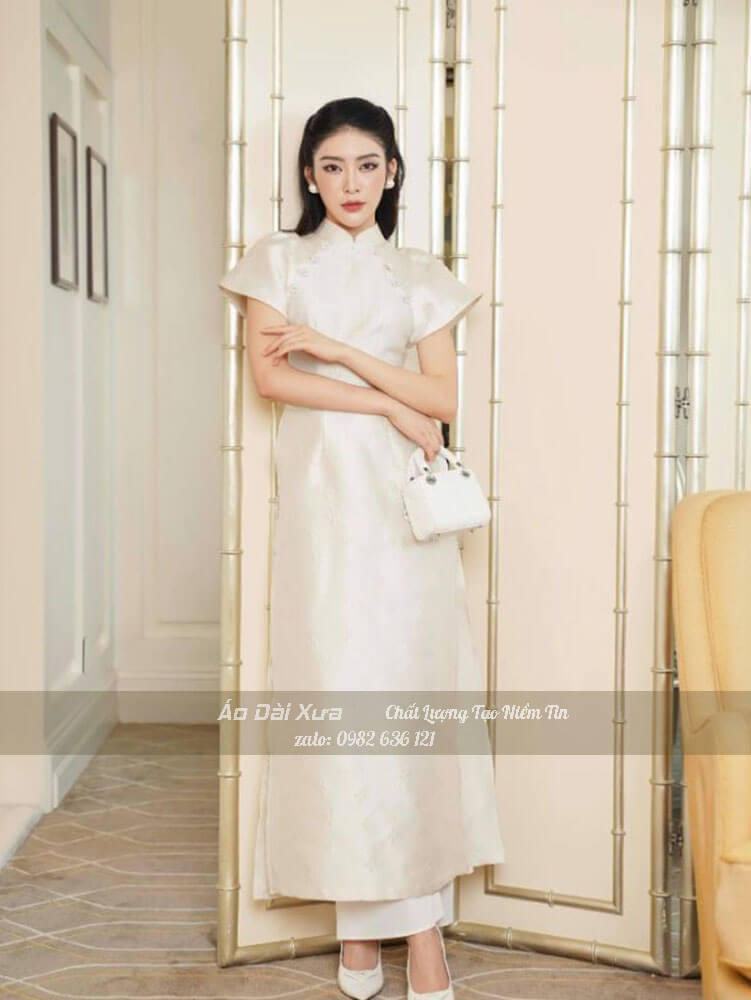 Áo Dài Cách Tân Nữ Tay Bồng ME02
