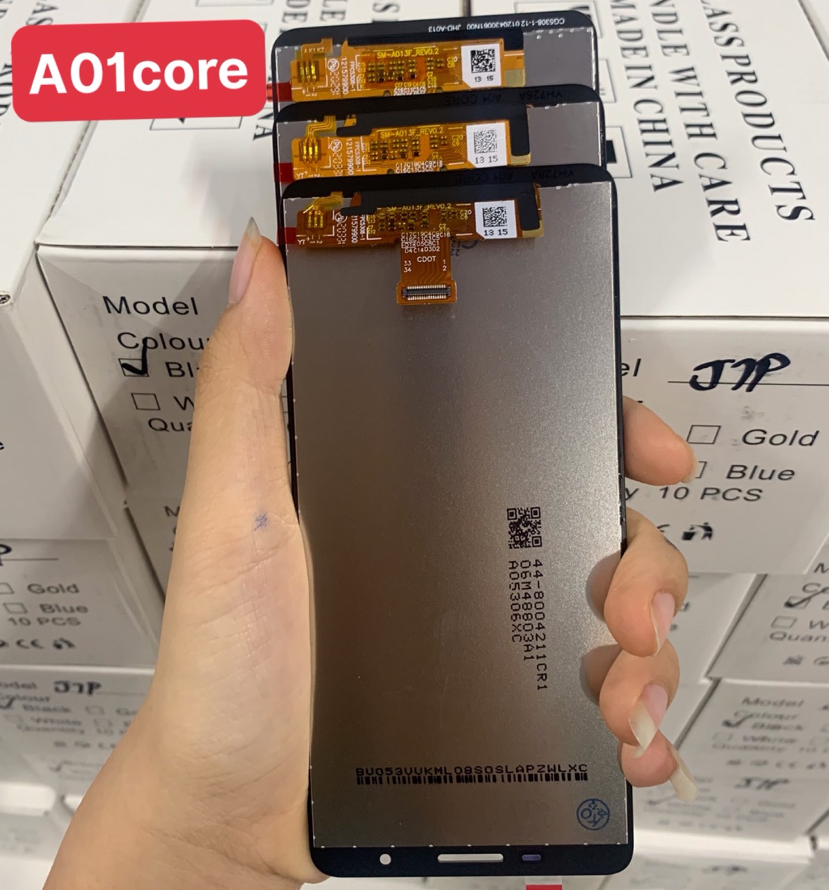 Zin new Samsung A01 core / A013 screen assembly Black