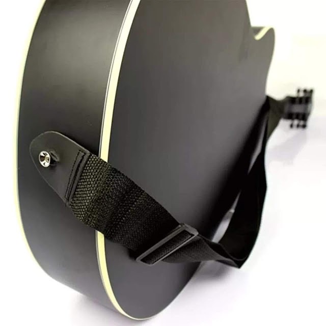 Dây Đeo Đàn Guitar Woim Màu Đen Giá Rẻ