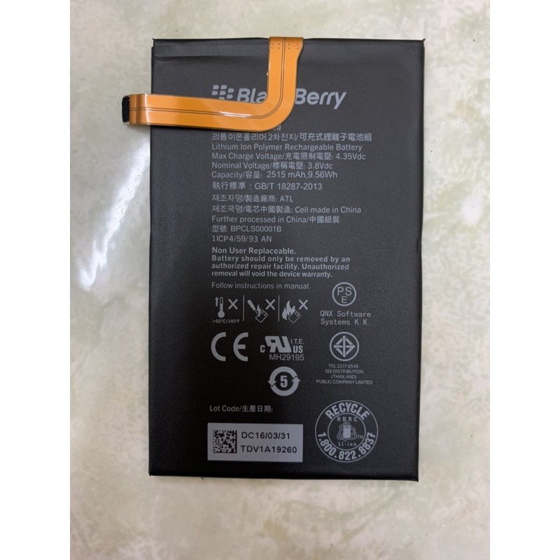 [HCM]Pin Blackberry Q20 Classic Zin Mới