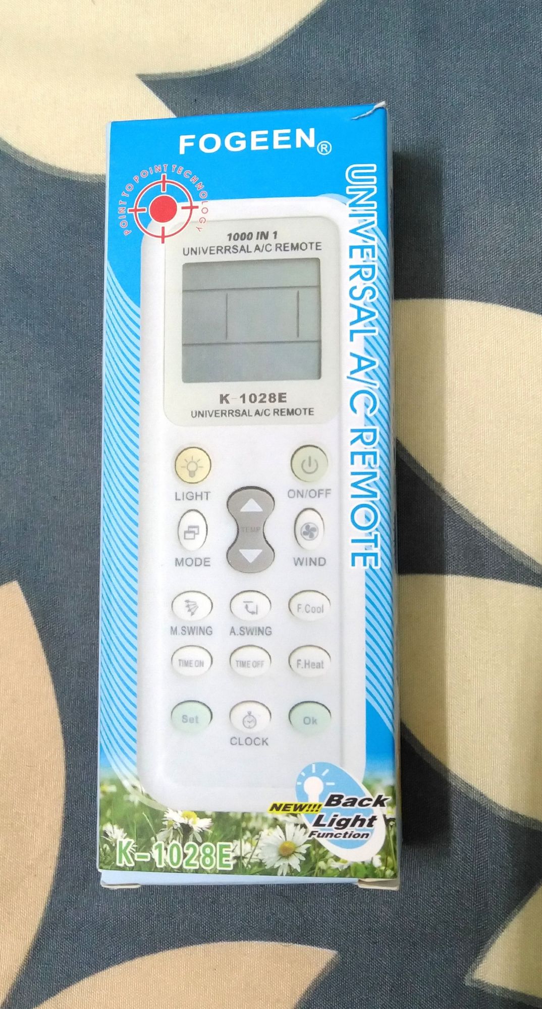 [HCM]remote điều khiển máy lạnh đa năng hiệu Fogeen