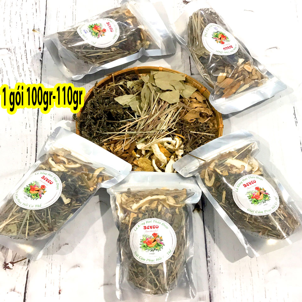 Combo 5 gói lá xông giải cảm
