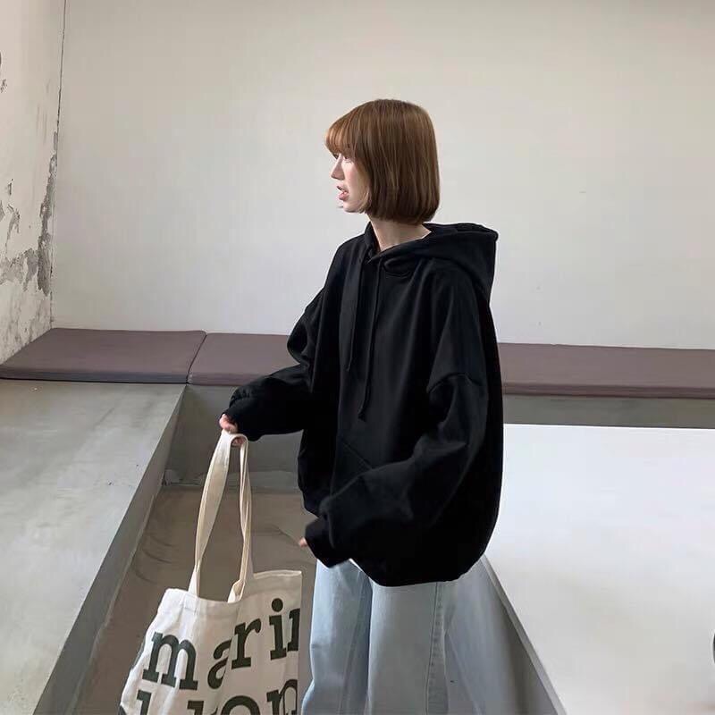 Áo hoodie trơn