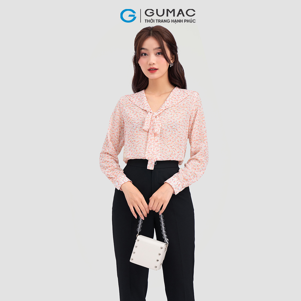 Áo kiểu bâu thủy thủ thời trang GUMAC LA1104