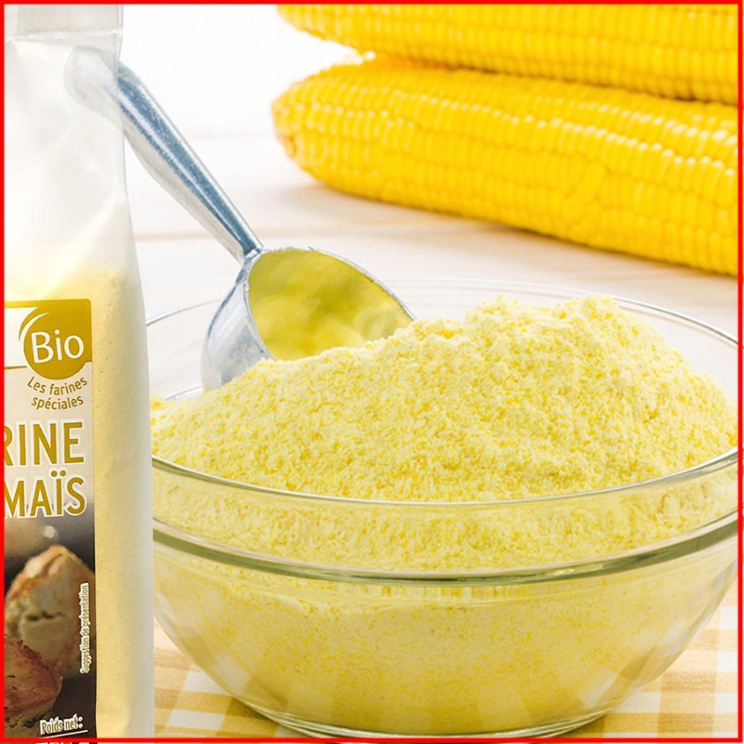 Bột Bắp Hữu Cơ Hạt Mịn Markal 500g - GiftLife