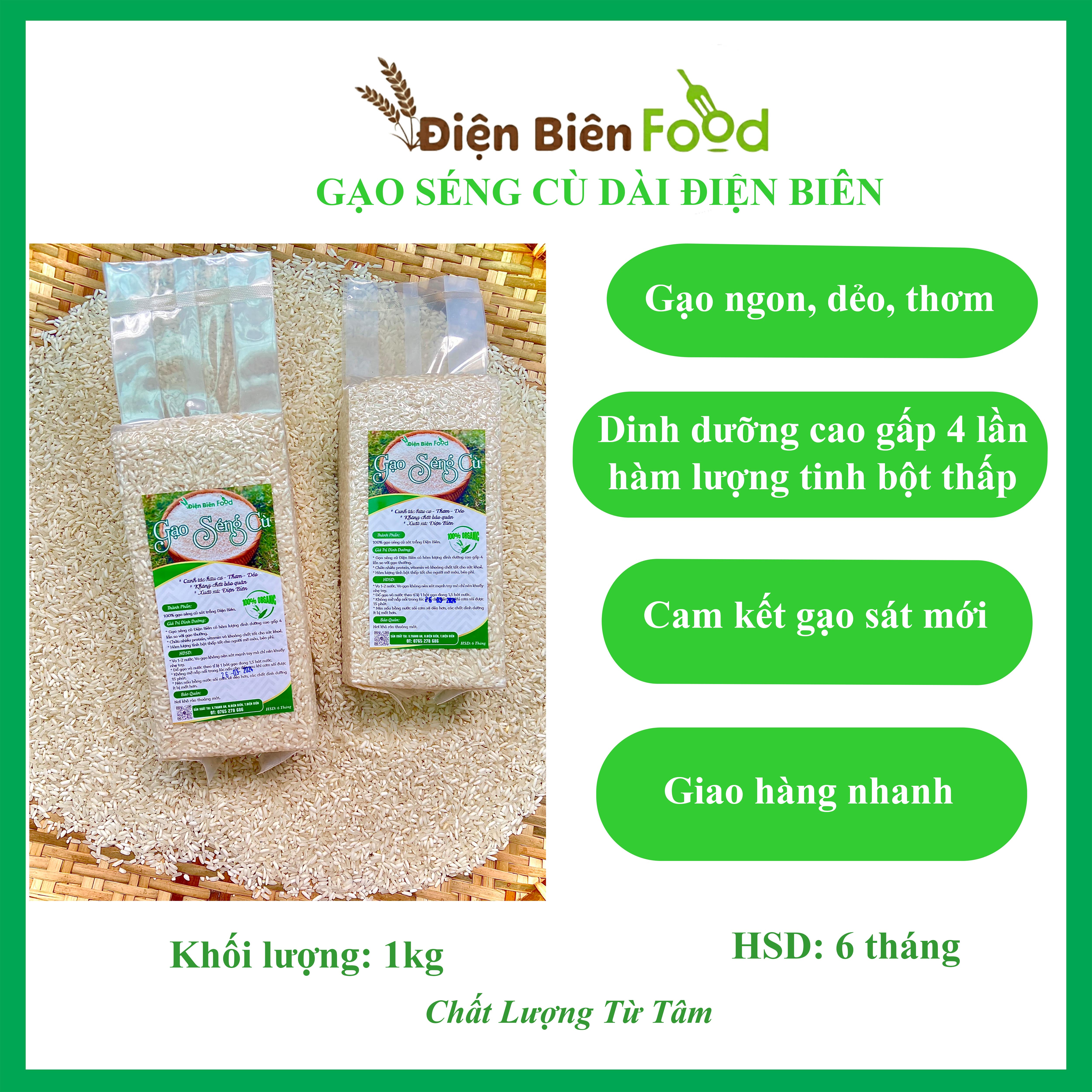 Gao sen cu dien bien