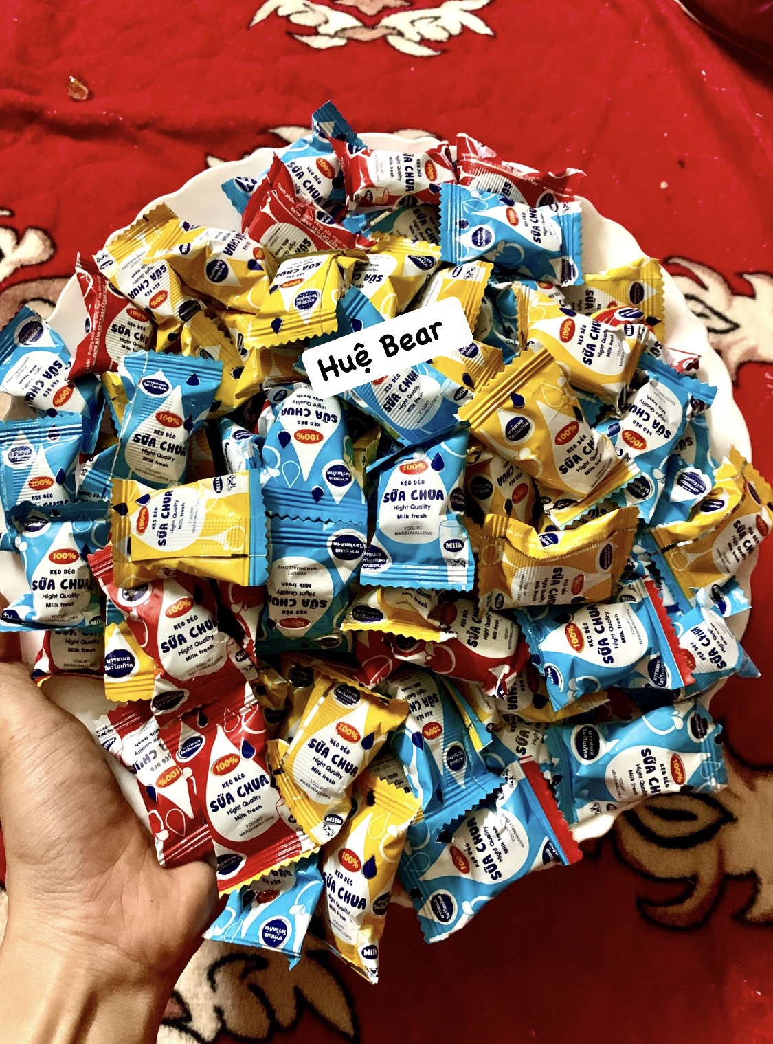 500g kẹo dẻo sữa chua