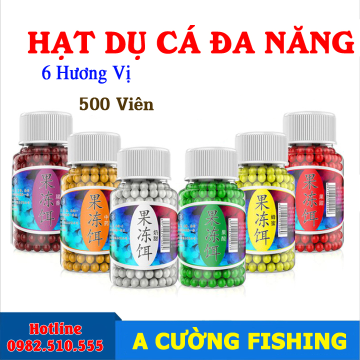 Mồi Câu Cá Dạng Viên Đa Năng