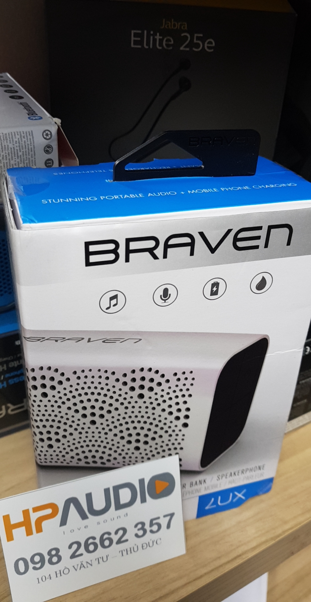 [HCM]Loa di động bluetooth BRAVEN LUX