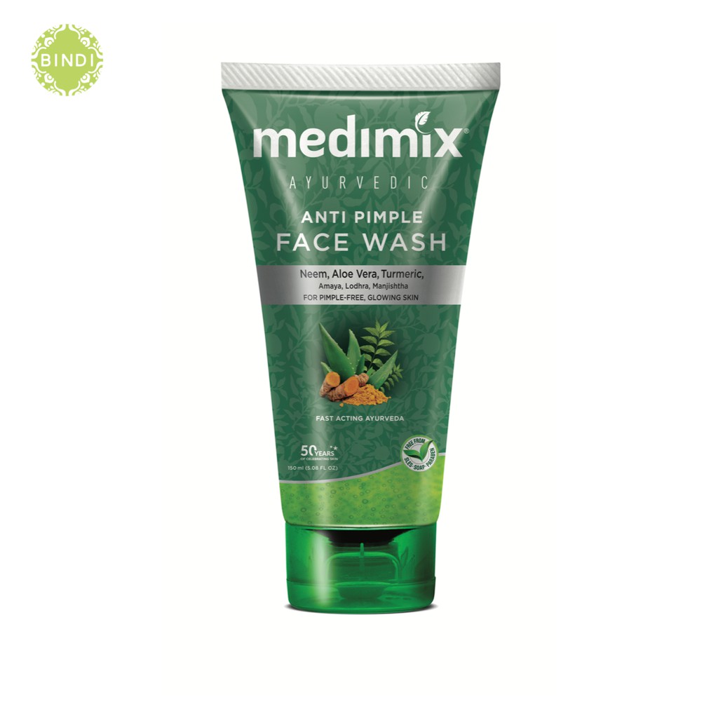 Sữa Rửa Mặt Medimix Ayurvedic Ngừa Mụn 150ml/50ml