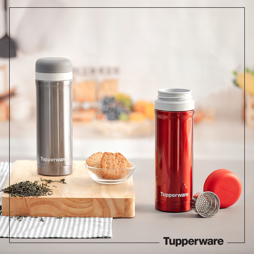 Bình giữ nhiệt có ngăn lọc Tupperware Thermal 380ml