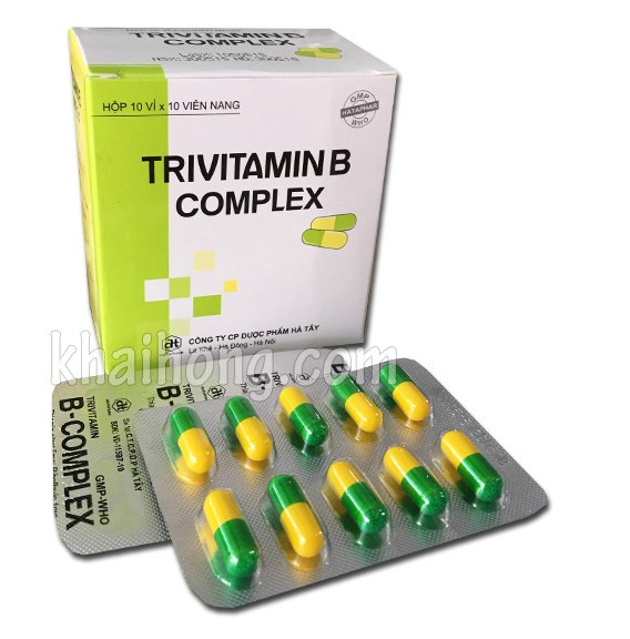Viên uống B-Complex Hộp 100 viên (Trivitamin B Complex) - Hadiphar
